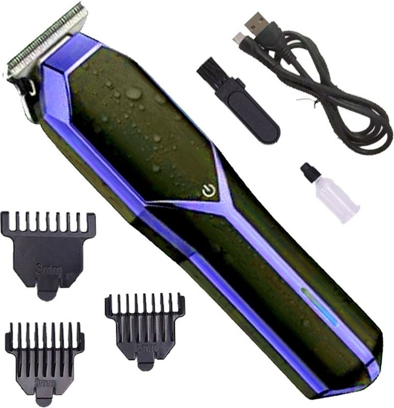 KMII New best rechargeable hair trimmer clipper for men high quality product Fully Waterproof Trimmer 120 min Runtime 3 Length Settings  (Multicolor)