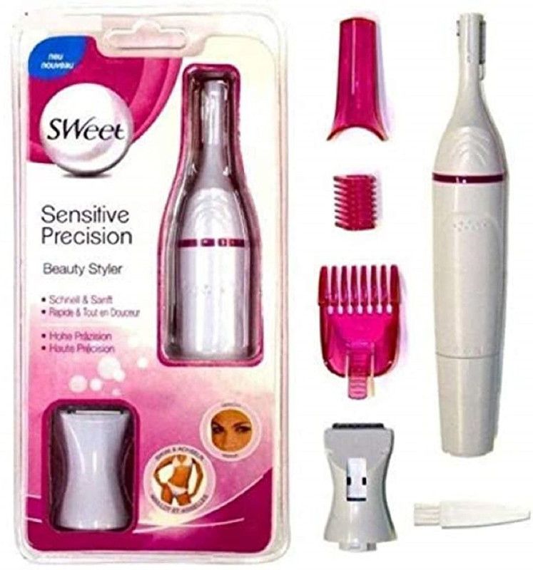 ONLIEST EYEBROW Shopsy Trimmer 12526 Runtime: 60 min Body Groomer for Women  (Pink)