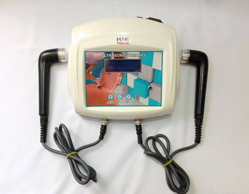 HEALTHCARE HME Ultrasonic Therapy Machine 1&3mhz For pain Relief ( Fiber Body ) Ultrasound Electrotherapy Device  (hme - 84)