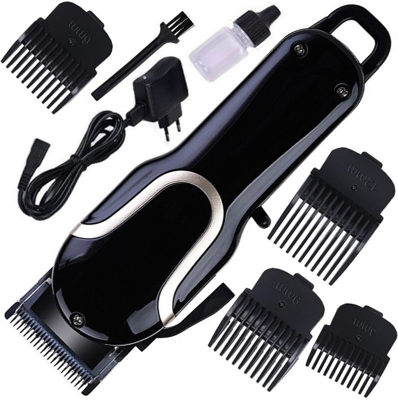KEMIY Professional Hair Clipper 240 MIN USE Battery Capacity 1000mAh Rechargeable Trimmer 240 min Runtime 4 Length Settings  (Multicolor)