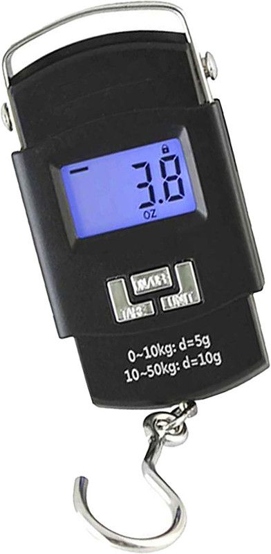 Kelo 50Kg Portable Luggage Hanging Weight Machine MC333 Weighing Scale  (Black)