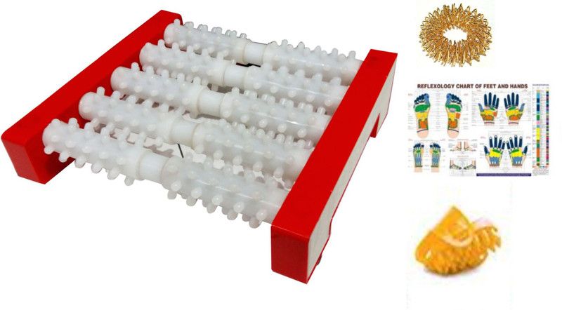 ACM NS0216 2000 545 Acupressure Accu Doctor Roller Health Foot Reflexology Massager  (Multicolor)
