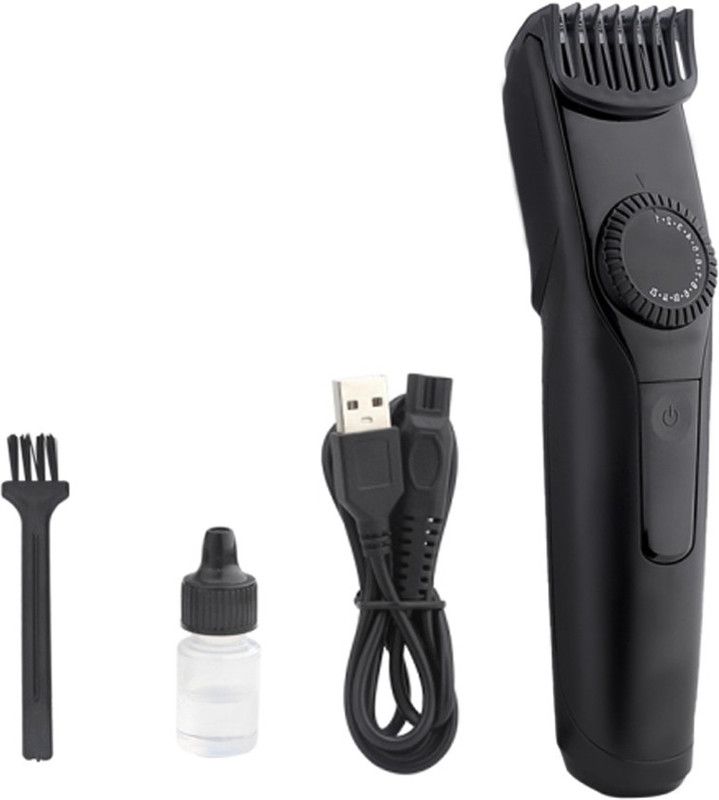 SDFG PRITECH Professional Rechargeable Electric Adjustable Beard & Grooming Trimmer Fully Waterproof Trimmer 45 min Runtime 1 Length Settings  (Multicolor)