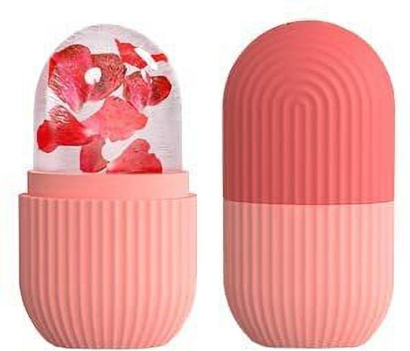PAVITYAKSH Ice Roller For Face, Silicon Facial Ice Cube Massager SILICONE ICE ROLLER Massager  (Multicolor)