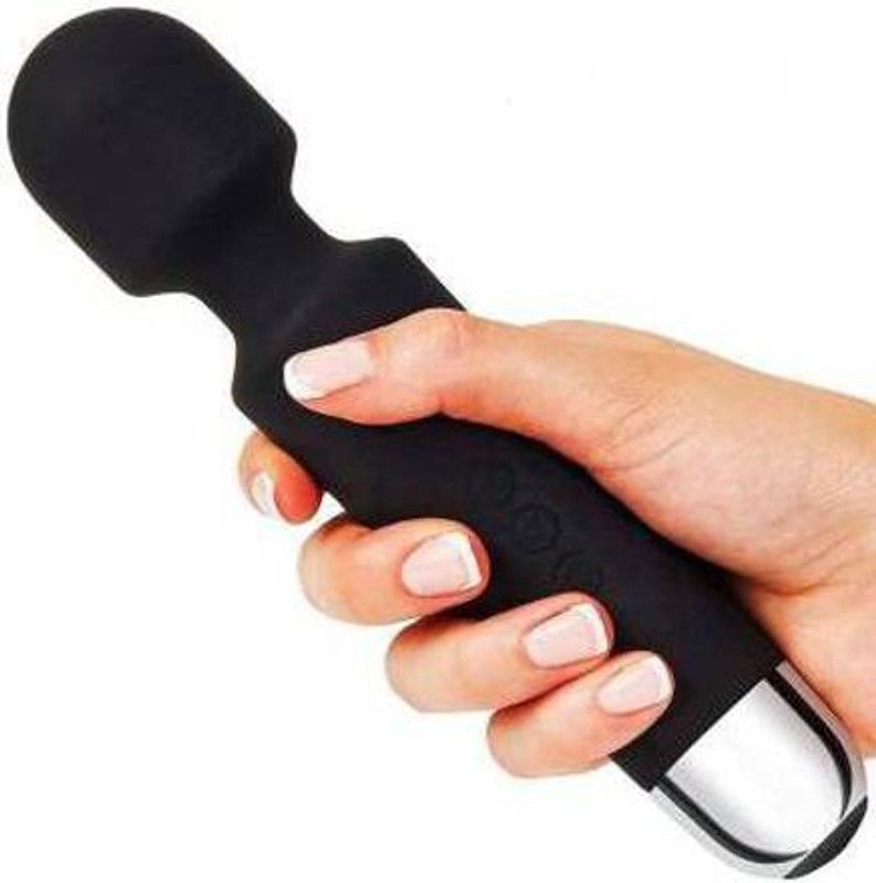 MUSLEK Handheld Wand Massager Vibrator M138 Personal Body Wand Massager Vibrator Mini Handheld Rechargeable Waterproof M138 Massager  (Multicolor)