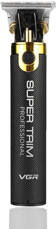 VGR V-082 SUPER TRIM Professional Hair Trimmer Body Groomer 300 min Runtime 3 Length Settings  (Black)