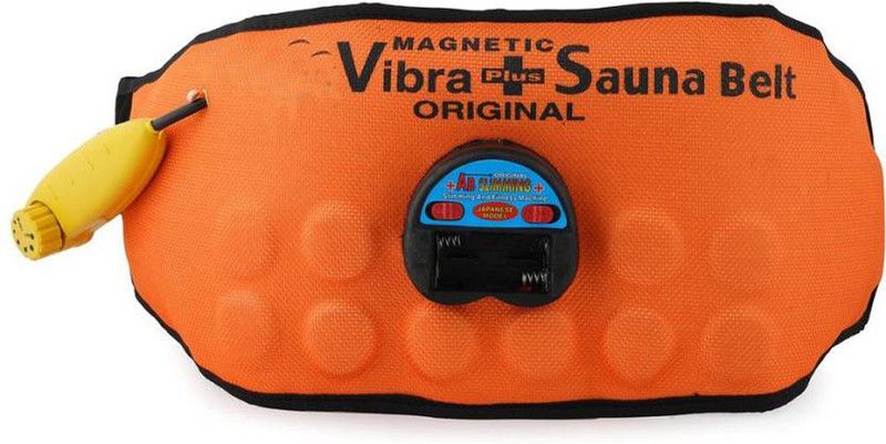 RBS New 'L SIZE' Heavy Motor stylish Vibrating Magnetic Slimming Belt  (Orange)