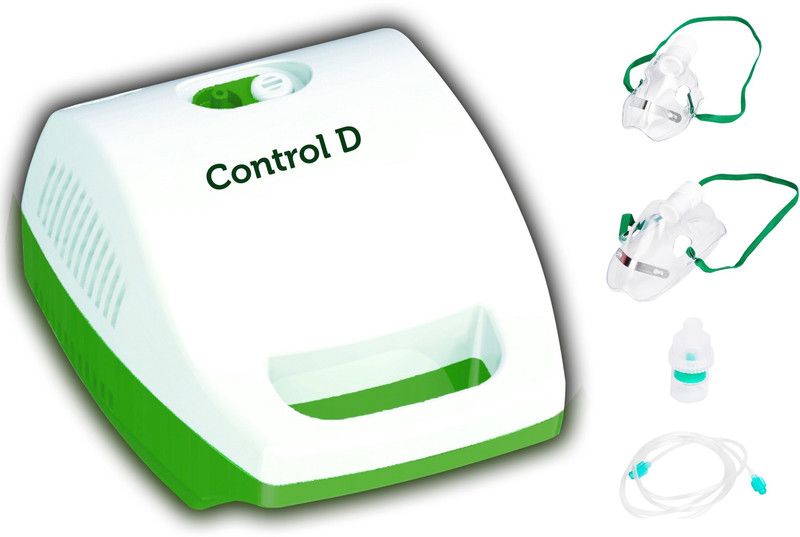 Control D Breathe Nebulizer  (White, Green)