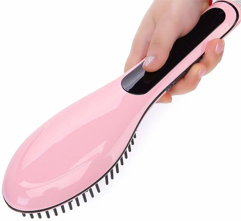 MG MART 40 Hair Straightener  (Pink)