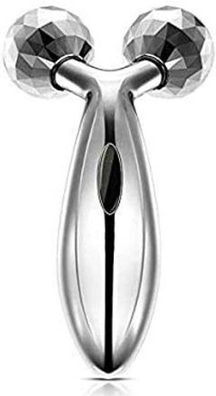 pbenterprise1920 1256 3d Massager Roller Silver Thin Face Full Body Shape Massager  (Silver)