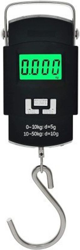 MAITRI ENTERPRISE Portable Luggage Weighing Scale Weighing Mini Pocket Weighing machine Weighing Scale  (Black)