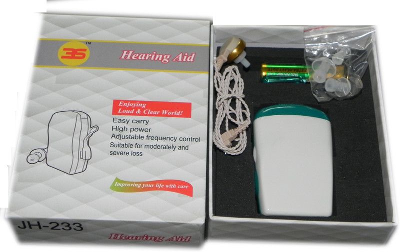 3S 233 Latest Pocket Model In the ear Hearing Aid  (Brown)