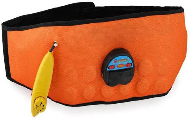 RBS Heating Vibrating Magnetic slimming belt Vibrating Magnetic Slimming Belt  (Orange)