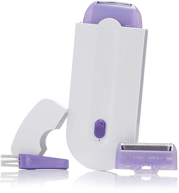 PARYAVARAN PA-O--Finishing_Touch Trimmer 45 min Runtime 4 Length Settings  (White, Purple)