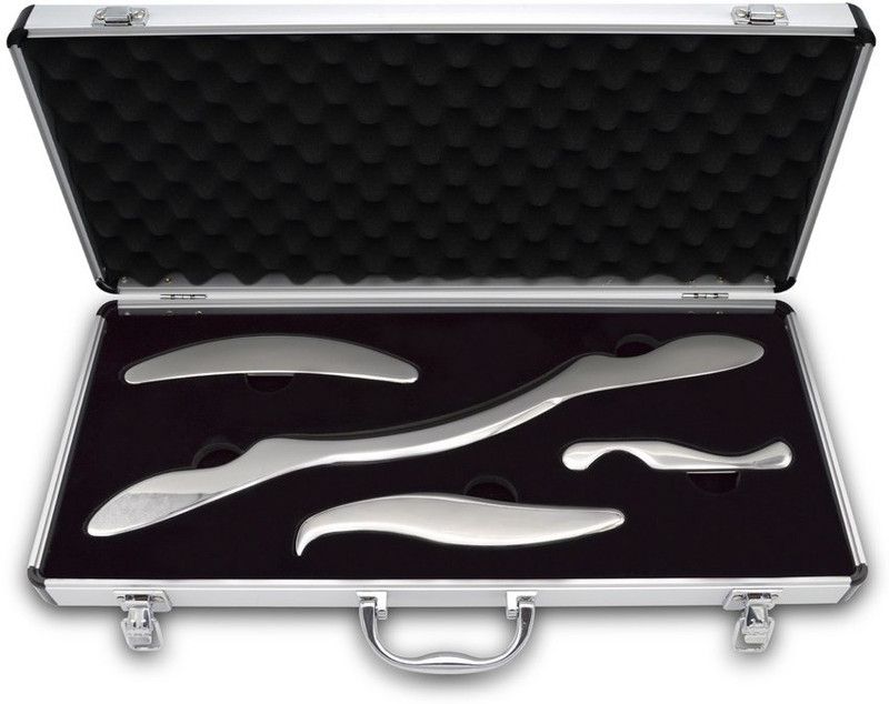 HEALTHCARE HME Stainless Steel Myofacial Release Tool Kit ( Set Of 4 Pcs ) PHYSIOTHERAPY Electrotherapy Device  (hme - 59)