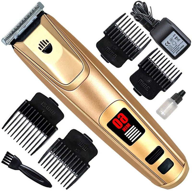 DMG 2in1 AC-DC Waterproof Rechargeable Hair Clipper Beard Mustache Trimmer 012 Fully Waterproof Trimmer 120 min Runtime 4 Length Settings  (Multicolor)