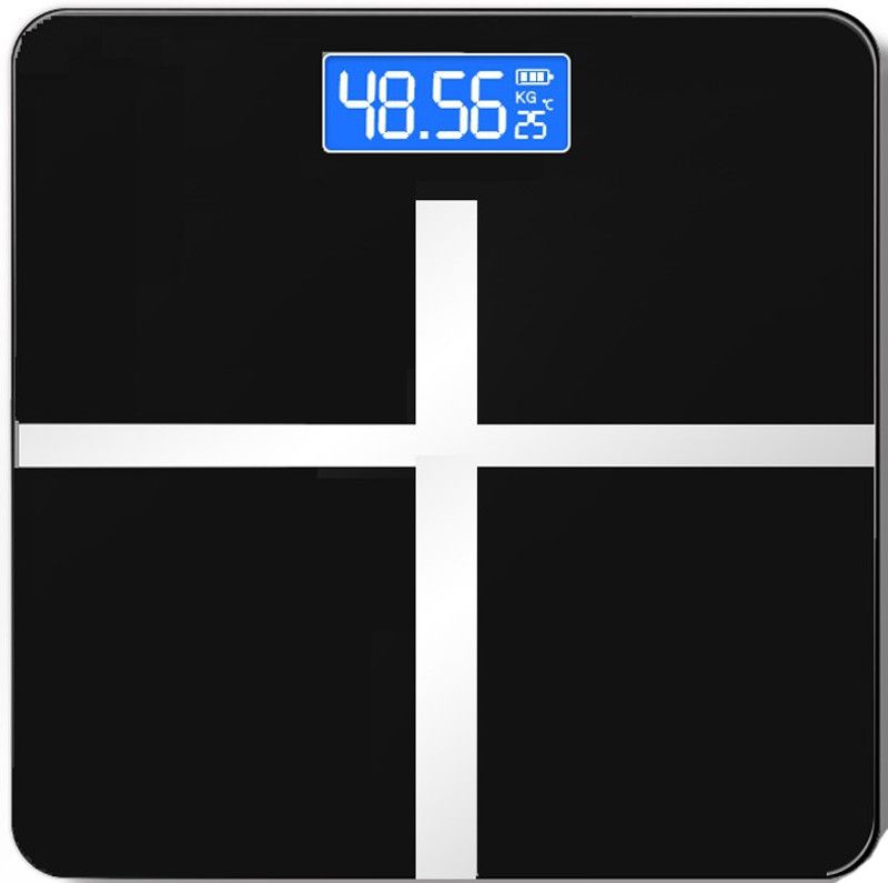 Glancing Digital Weight Machine- Balance Personal Digital Electronic Body Weight Machine For Human Body 180Kg Capacity P/45/UG Personal Weighing Scale  (Black)