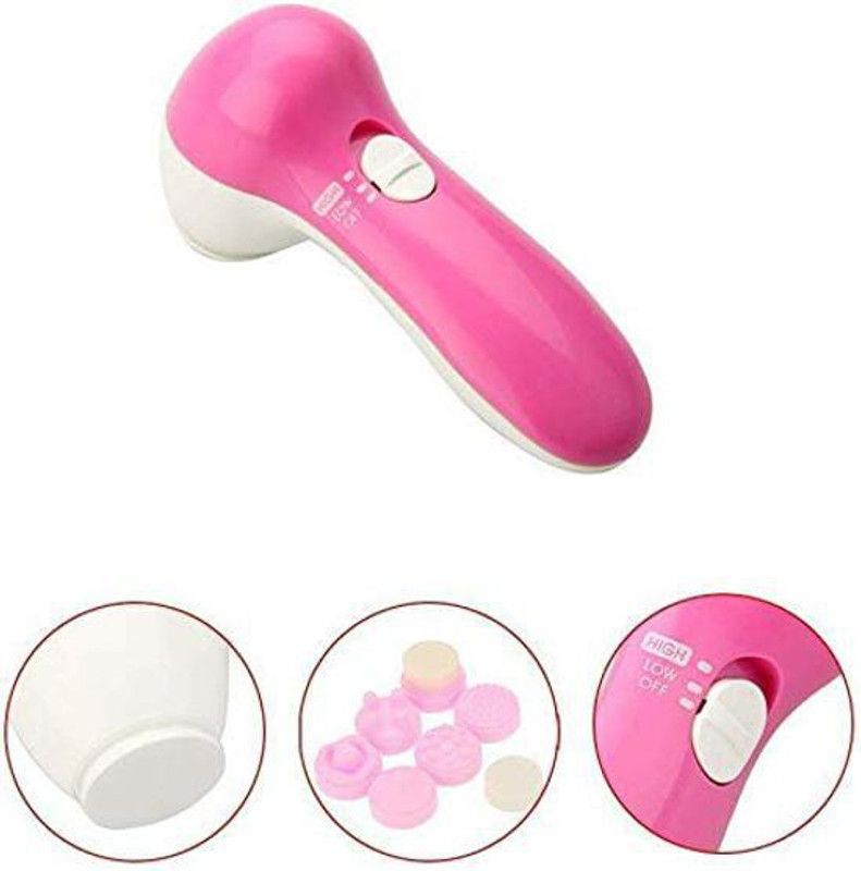 Kuvadiya Sales 6 in 1 Vibrator Therapy Body Face Facial Beauty Care Cleansing Massager 6 in 1 Vibrator Therapy Body Face Facial Beauty Care Cleansing Massager Massager  (Multicolor)
