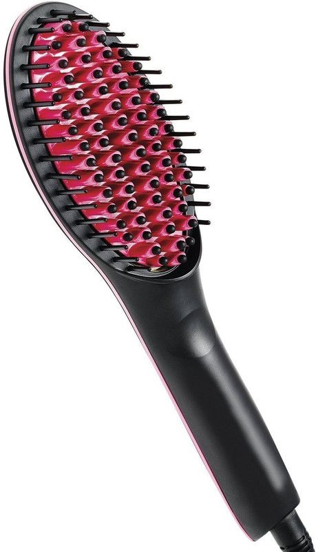 SWASTIK HT-2 Hair Straightener Brush  (Multicolor)