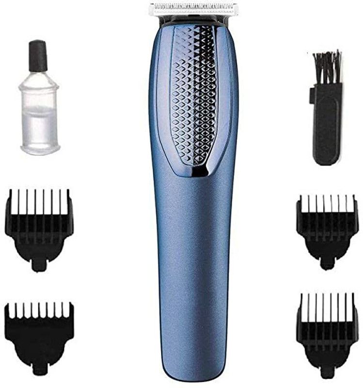 Zeus Volt Hair Clipper Cordless Cutting Blade Trimmer 45 min Runtime 4 Length Settings  (Blue)