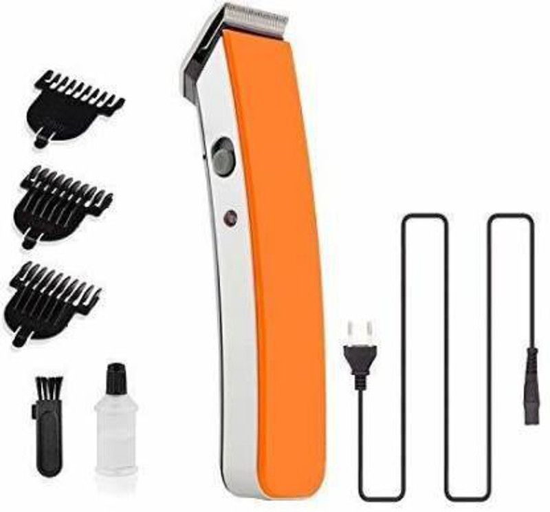 UZAN Beard Trimmer for Men ANS 216 | 45 Minute runtime after fully charged Shaver For Men, Women  (Orange)