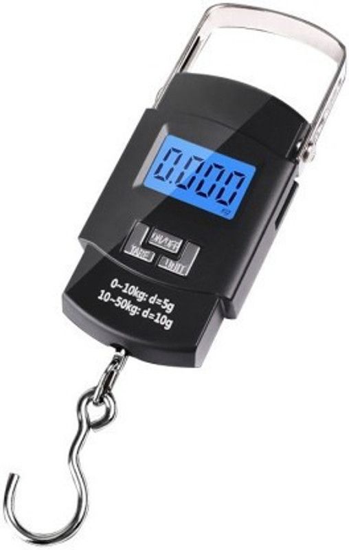 MAITRI ENTERPRISE 50 kg Hook Type Digital Led Screen Portable Luggage Weighing Scale  (Black)