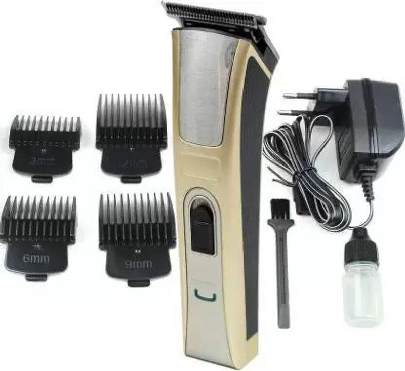 Kemei KM-5017 Professional Rechargeable Hair Trimmer Electric Hair Clipper, Razor Runtime: 70 min Trimmer for Men & Women  (Multicolor)