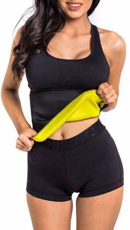 aneyev Weight Loss Tummy Slimming Body Shaper Belt Slimming Belt  (Black)