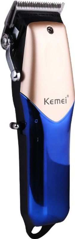 Kemei KM-2615 Trimmer 8640 min Runtime 3 Length Settings  (Blue, Rose Gold)