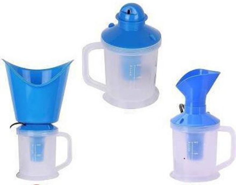 Pyzel 3 in 1 Steam Vaporizer Facial Steamer Vaporizer (Blue) Vaporizer  (Blue)