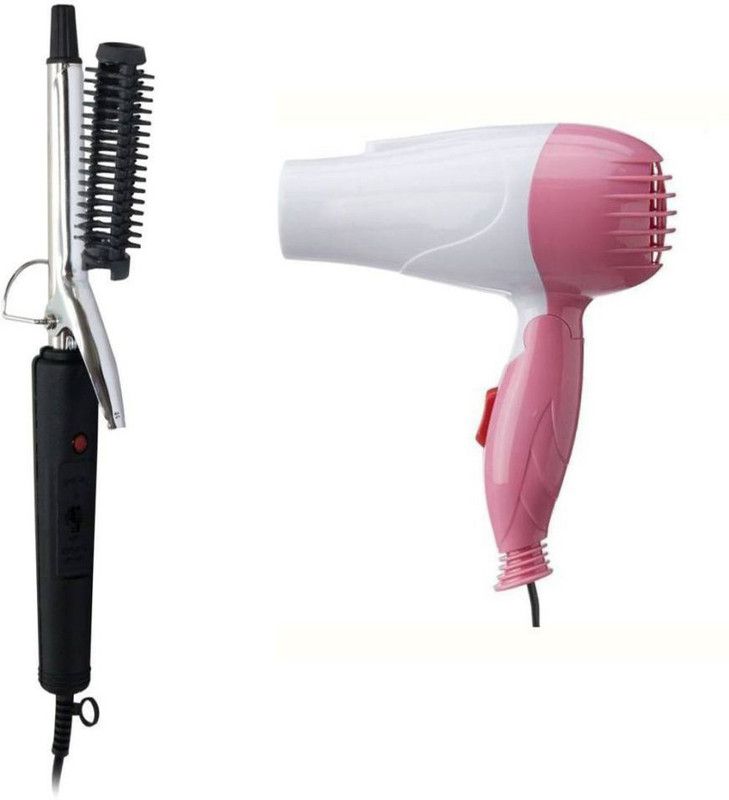 POCKETFRIENDIES HAIR CURLING IRON AND DRYER Personal Care Appliance Combo  (Hair Dryer, Hair Curler)