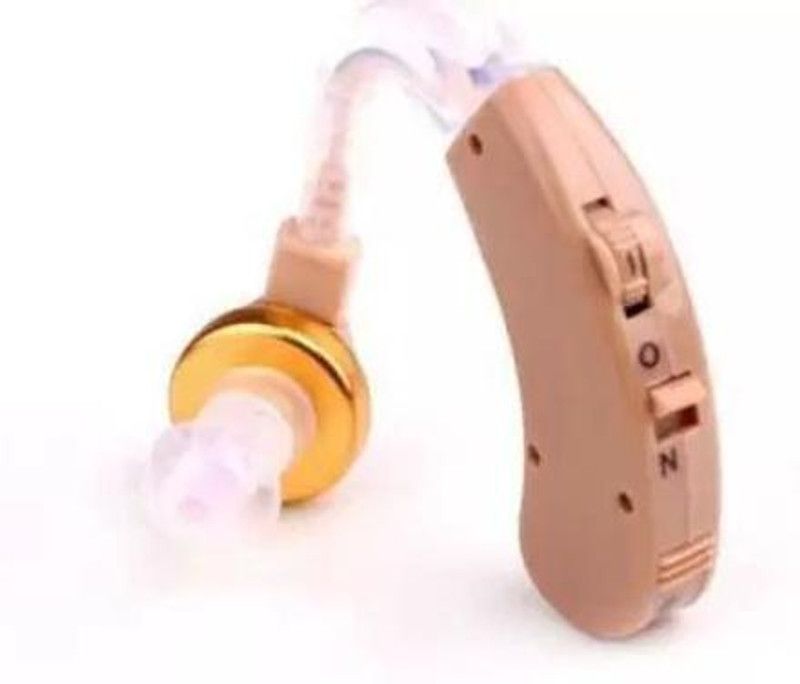 VHS With 3 German batteries 136 F Behind the ear Hearing Aid  (Beige)