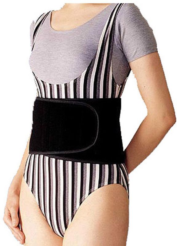 Pia International MAgnetic VELCRO Slimming Belt  (Black)