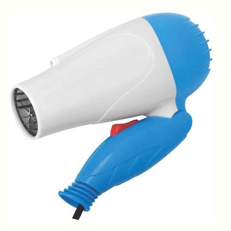 REALSHOCK Professional Stylish Foldable Hair Dryer N1290 for UNISEX, 2 Speed Control R201 Hair Dryer  (1000 W, Blue)