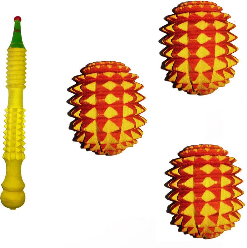 atarilights FD1313 Wooden Acupressure Ball roller & Massager Stick Massager  (Red)