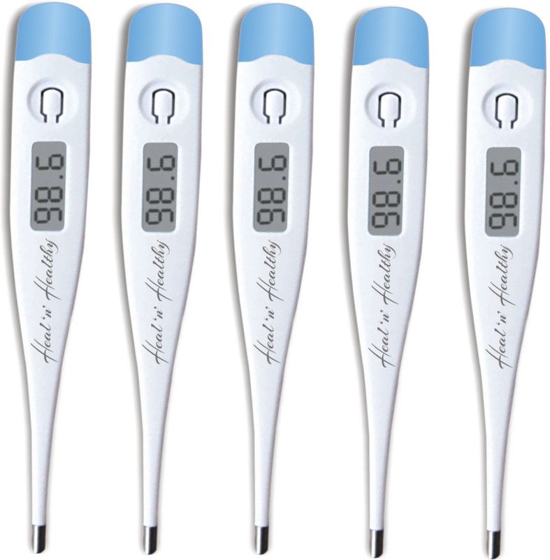 HealnHealthy Premium Quality (Pack of 5) Digital Thermometer  (White)