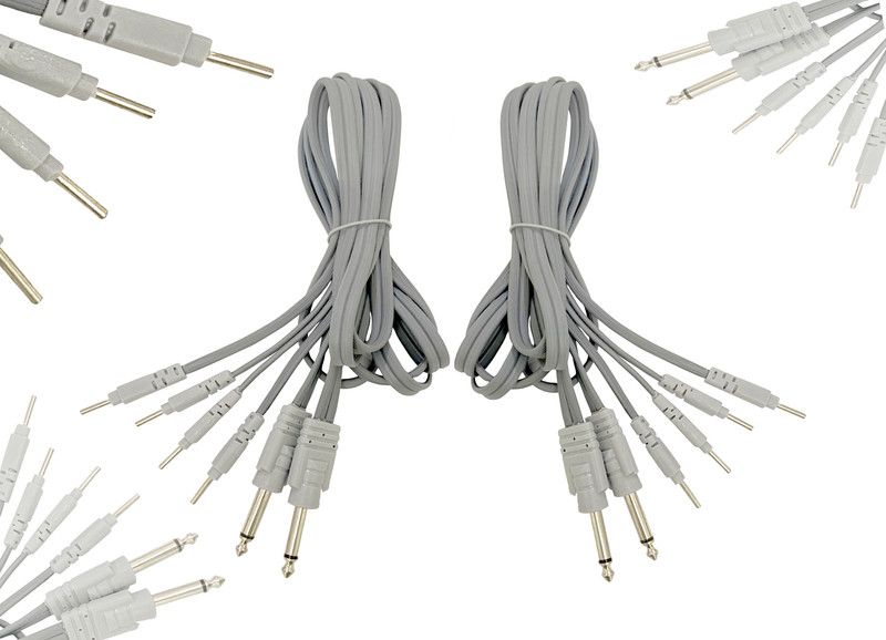 ALPHA MEDITECH INDIA Grey TENS Wire for Physiotherapy Machine (Pack of 4) Physiotherapy & Slimming Device Accessories Electrotherapy Device  (AMI-044)