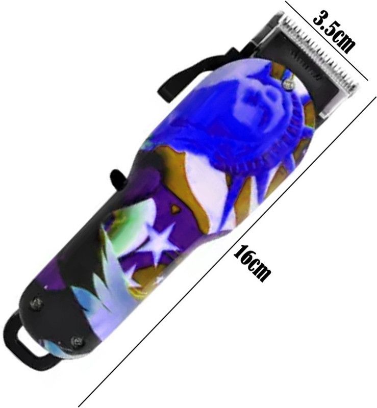 Powerful Ultra Rechargeable Professional Electric Hair Clipper-Trimmer Trimmer 120 min Runtime 5 Length Settings  (Multicolor)
