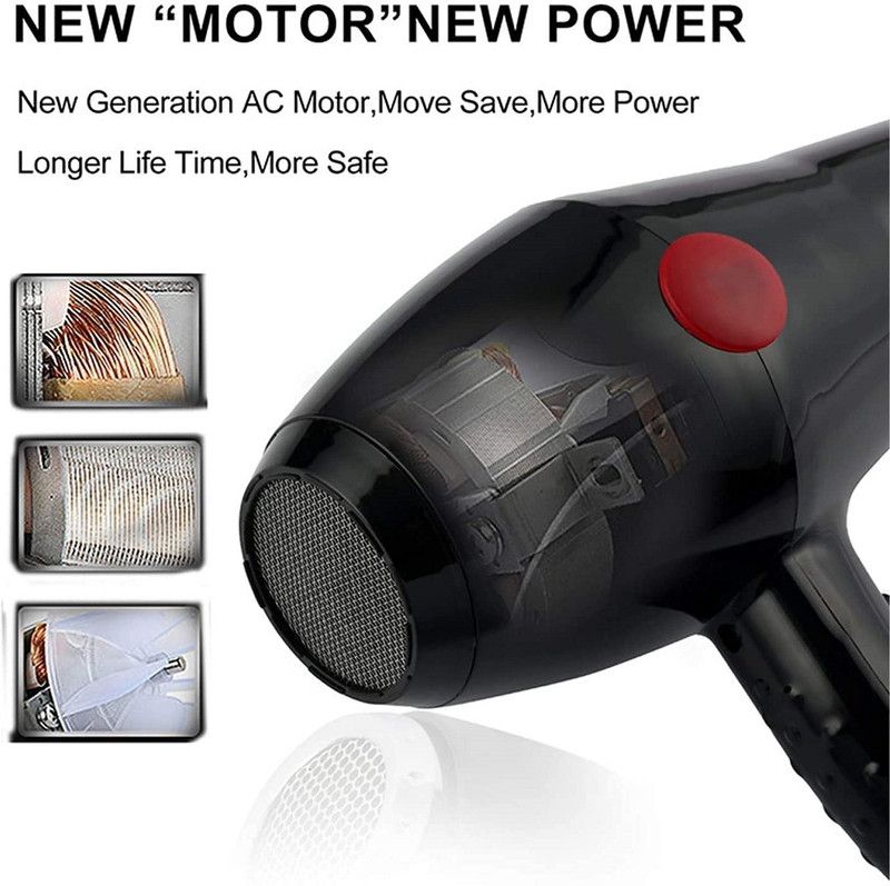 HOIGADGETS (UNISEX) HairDryer with 2 Speed/Temperature Settings For MEN and WOMEN Hair Dryer  (2000 W, Multicolor)
