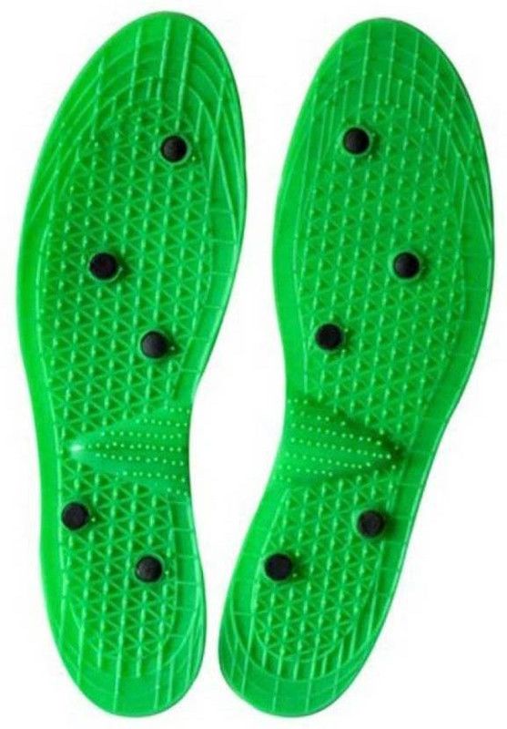 GENEXTONLINE yokoh 123 YOKO ORIGINAL HEIGHT INCREASE DEVICE MAGNETIC FOOT PADS SOLE FOR NATURAL FITNESS Massager  (Green)