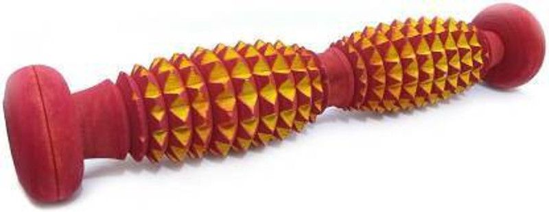 Retail basket DCEU=63750 Acupressure Foot Roller - V Cut Wooden Massager  (Red)