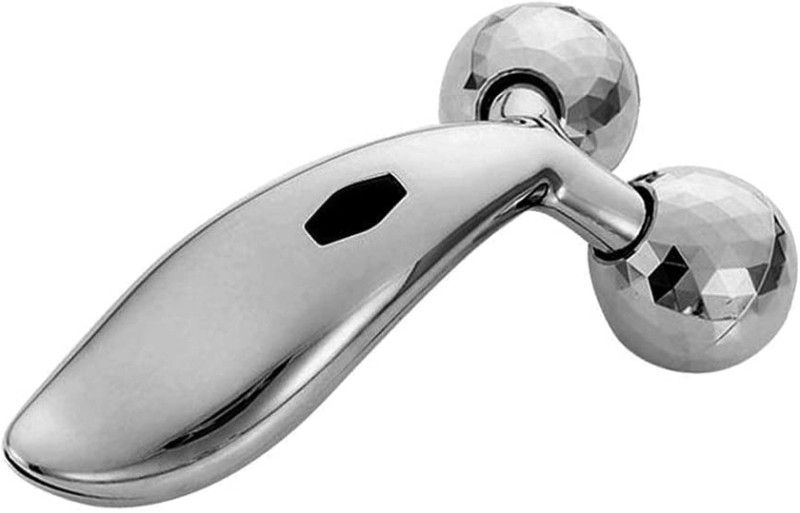 Sharvaya Manual 3D Massager for Face and Body health 3D Massager Massager  (Silver)
