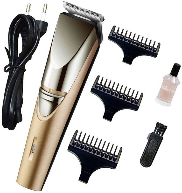 LKM New Professional Hair trimmer cordless clipper for man woman Trimmer 60 min Runtime 3 Length Settings  (Multicolor)