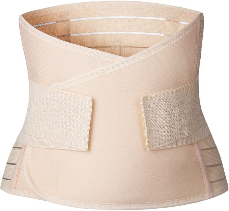 Selva Front Shapewear Tummy Control Workout Sauna Waist Weight Loss Slimming Belt  (Beige)