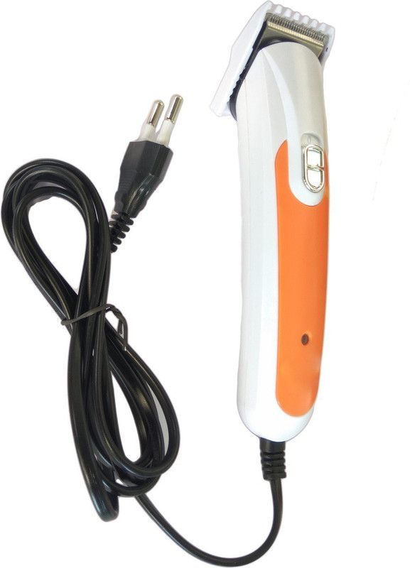 Painless 301 best selling electric and easy to use hair trimmer Trimmer 45 min Runtime 1 Length Settings  (White, Orange)