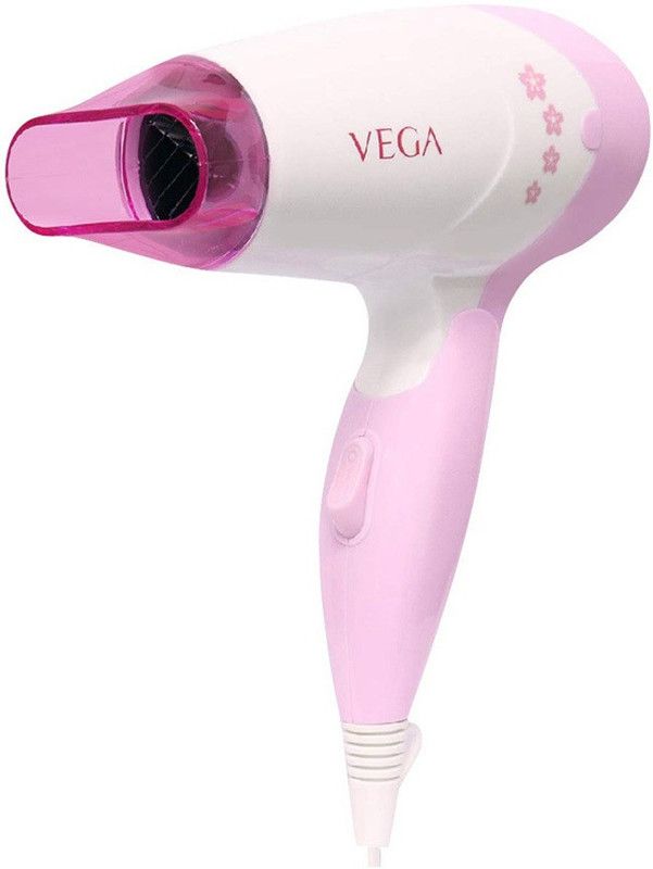 Vega hair dryer VHDH-20 Hair Dryer  (1000 W, White and Pink)