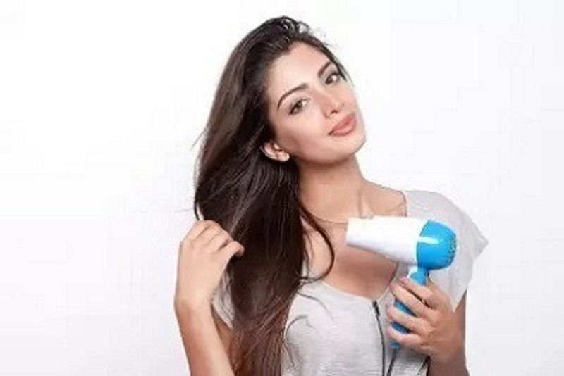 KHALIFA AND BADSHAH (PLASTIC) Professional Folding Hair Dryer Hair Dryer  (1000 W, blue white)