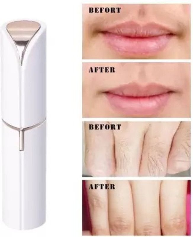 MODERNEHUB WHITE- Eyebrow Bikini Razor for Ladies Trimmer 90 min Runtime 0 Length Settings  (White, Gold)