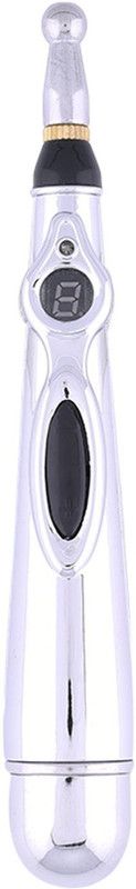 anveksha AE_21 Acupressure Laser Therapy Acupuncture Pen Massager  (Silver)