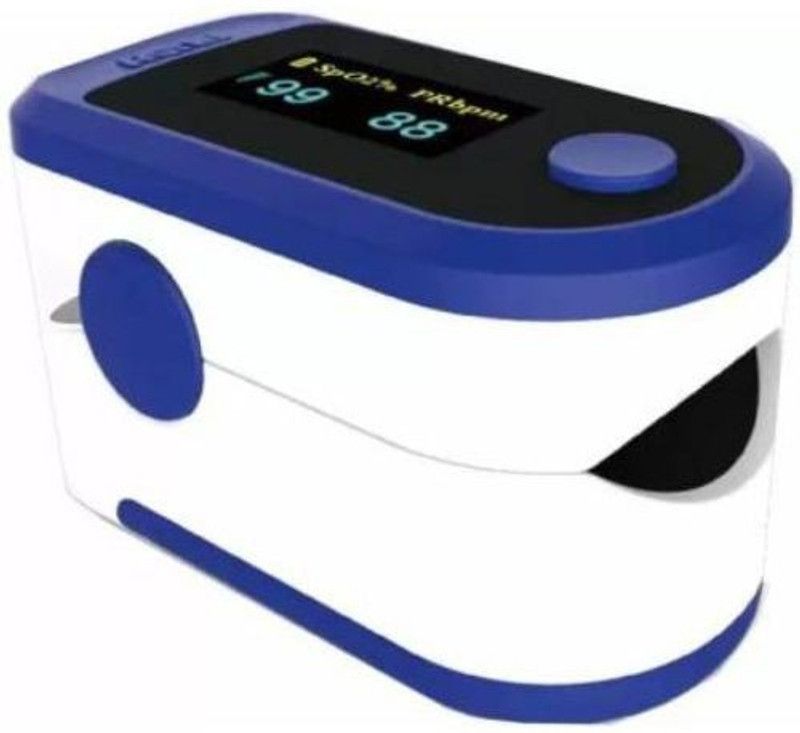GUGGU VLV_513K_Pulse Oximeter Finger Oximetry SPO2 Blood Oxygen Saturation Monitor Heart Rate Monitor Rotatable OLED Digital Display Portable with Batteries and Lanyard Pulse Oximeter Pulse Oximeter  (Multicolor)